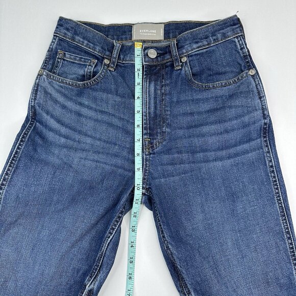 Everlane Women's‎ Blue The Cheeky Bootcut Jean W26-27/L27.5 - Picture 9 of 12